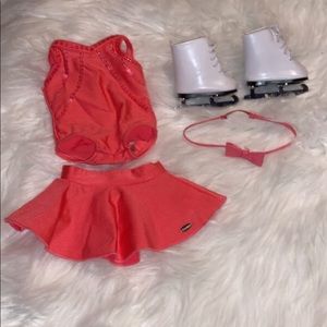 America girl Ice skating set